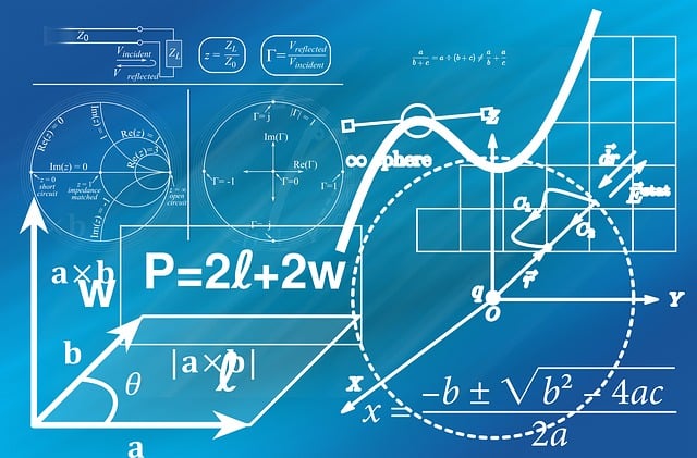 Picture of math formulas